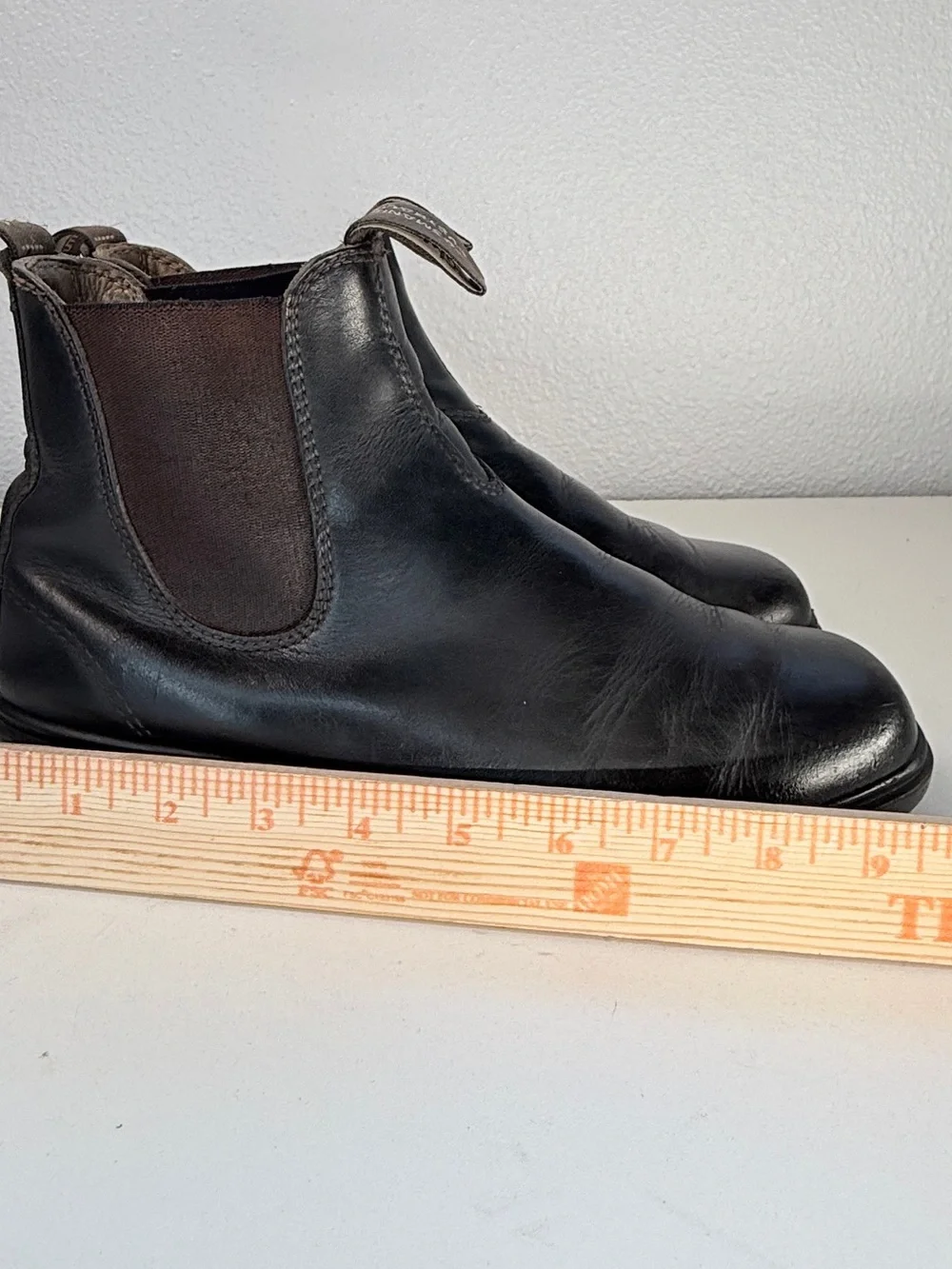 Blundstone Black Leather Chelsea Ankle Boots Australia Mens Size 9